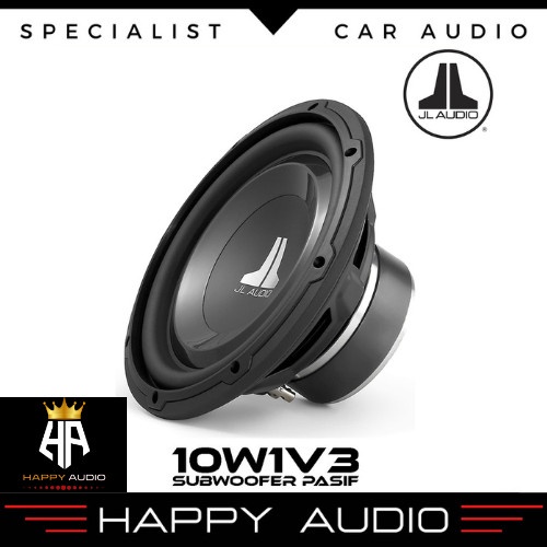 [Baru] Subwoofer Jl Audio 10W1V3 10 Inch W1 V3 Single Voice Coil Svc Original Terbaru