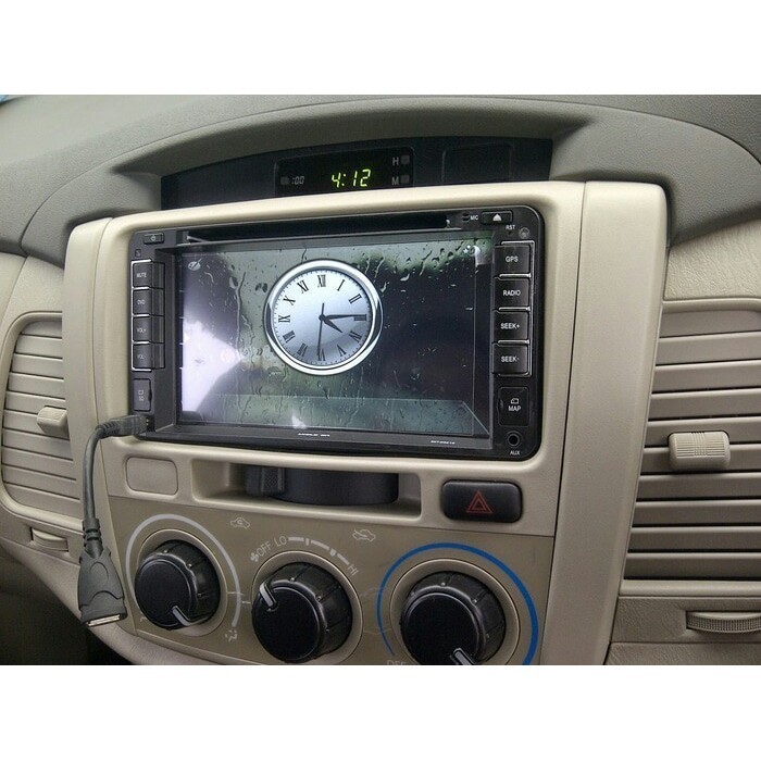 [Baru] Tv Mobil/Dvd Double Din/Headunit Oem Innova Fortuner Merk Skeleton Limited