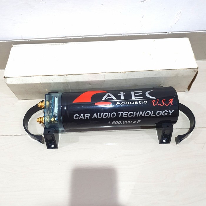 [Baru] Capasitor Bank Atec Acoustic Usa 15 Farrad Car Audio Technologi Terbatas