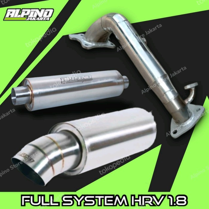 [New] Knalpot Hrv 1.8 Alpino S 02 Full System Alpino Exhaust Limited
