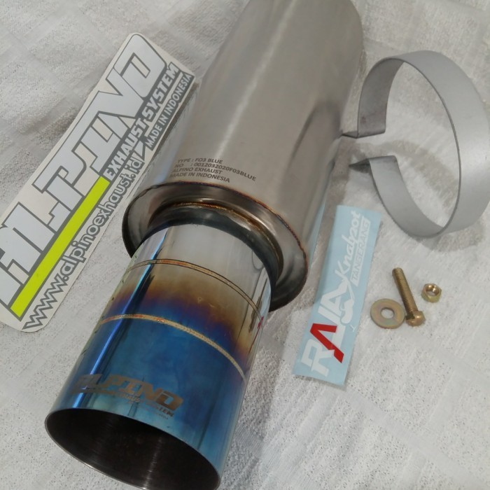 [New] Muffler Alpino F03 Burn Tip Kering Limited