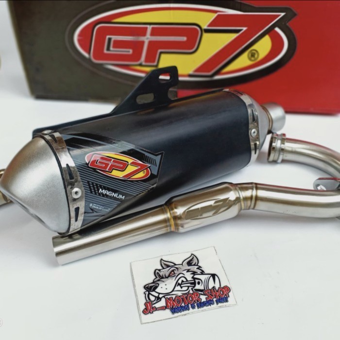 [New] Knalpot Gp 7 Series Powercore 1 Kawasaki Klx 150 Knalpot Racing Klx150 Diskon