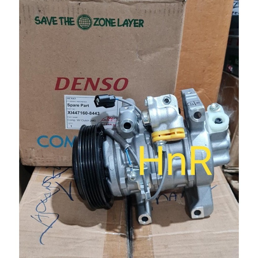 [Ori] Kompresor Ac Mobil Mobilio Brv Brio Hrv 1500Cc Jazz Rs Denso Assy Terbatas