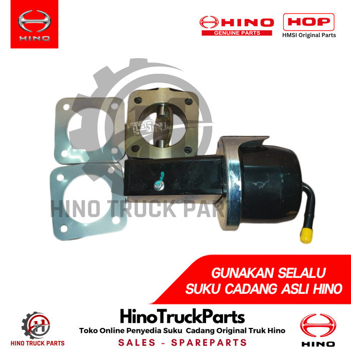 [Ori] Lidah Knalpot Exhaust Brake Hino Dutro Dyna 46700-37220 Original Berkualitas