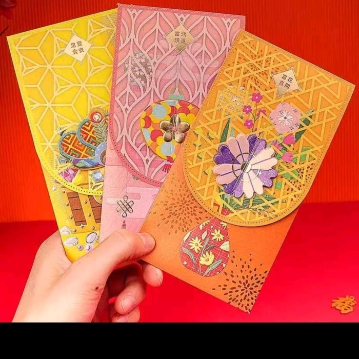 

0#2410 Angpao Amplop Merah Tahun Baru Naga Series Imlek 2024 Premium I