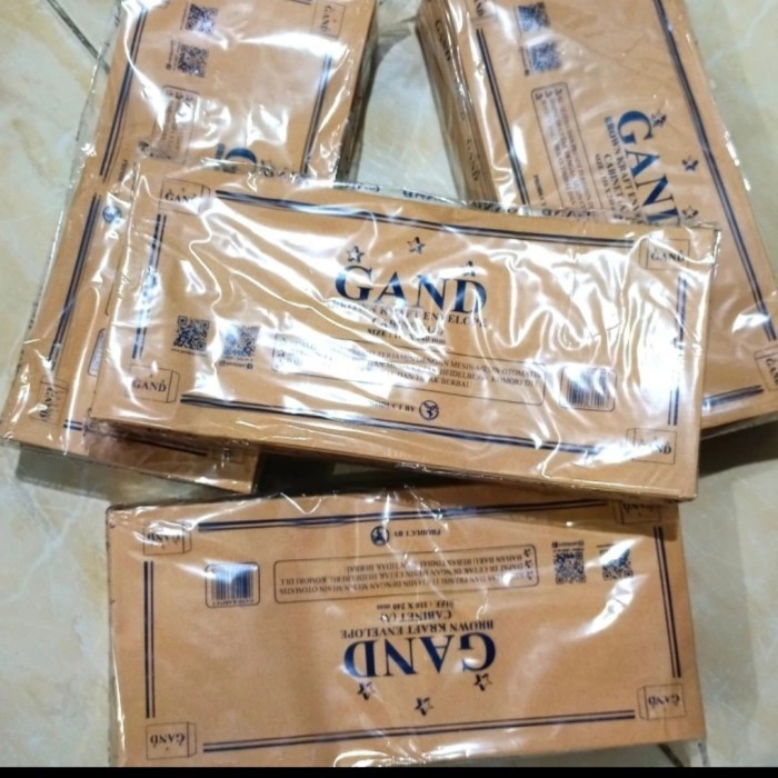 

Amplop 11 X 24 Pakai Lem/Seal/ 80 Grm/ 1 Pak 100 Lembar
