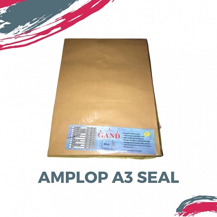 

Amplop Gand Polos Ukuran A3 33Cm X 43Cm Pak Seal