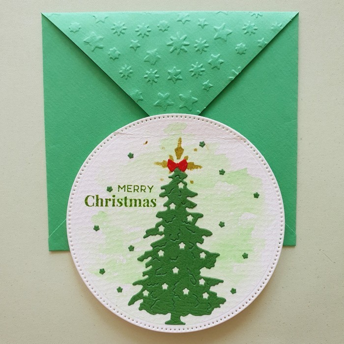 

Kartu Ucapan Natal Christmas D Beserta Amplop Motif 17
