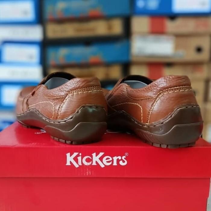 BISA COD - SEPATU FORMAL KICKERS PANTOFEL KULIT ASLI SEPATU KANTOR PRIA