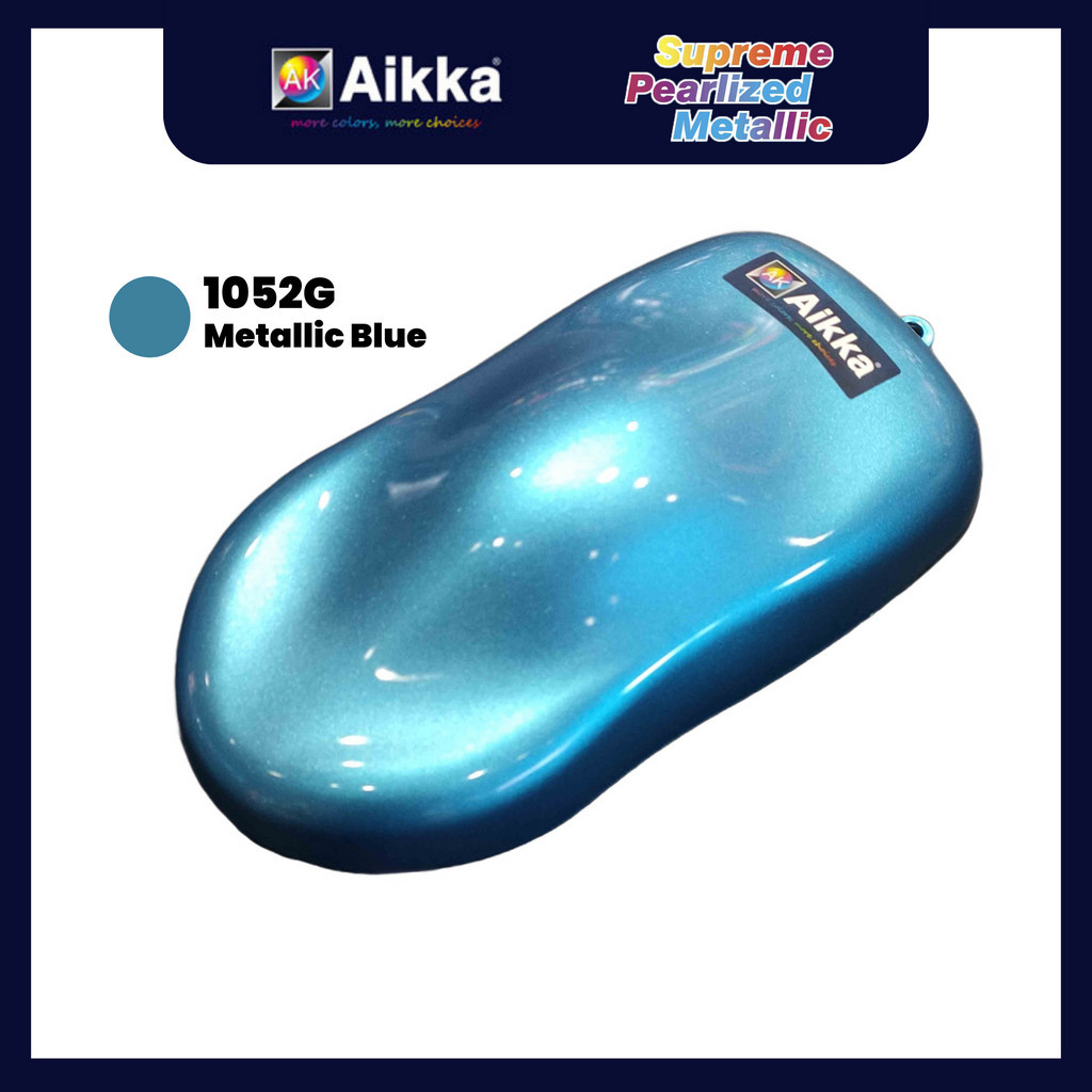 1052G METALLIC BLUE | AIKKA SUPREME PEARLIZED METALLIC
