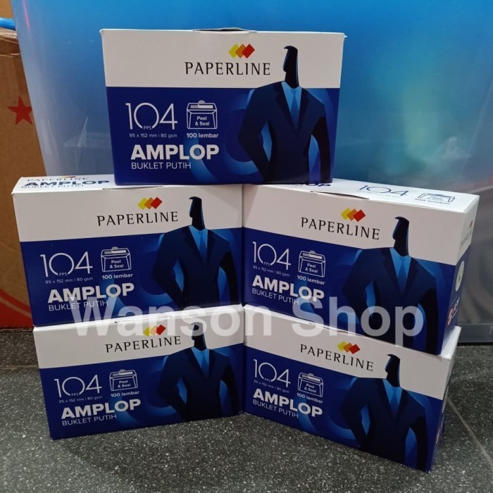 

Amplop Paperline 104 Polos / Envelope 104 Pps Polos