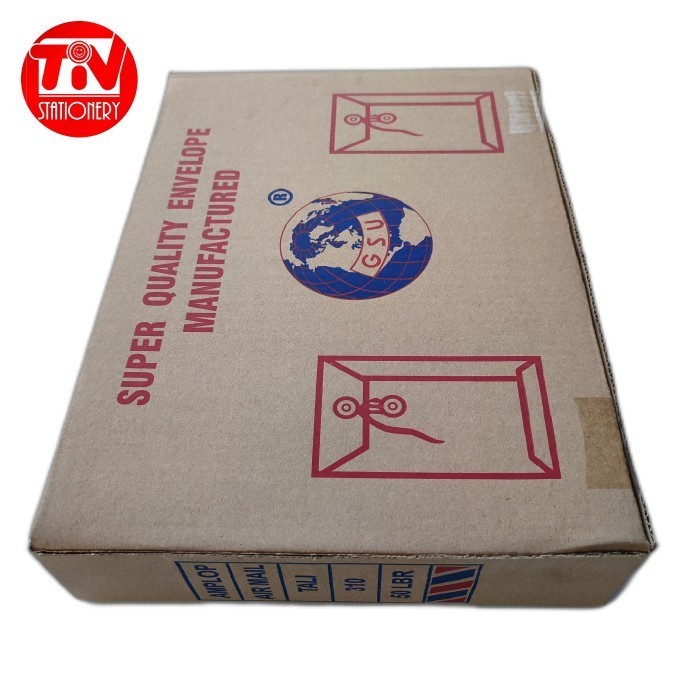 

Amplop Tali Airmail Folio 310 1Pack = 50Pcs