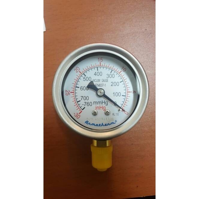 ✨Baru Vaccum Gauge Armathrem Mmhg 25 Terbatas