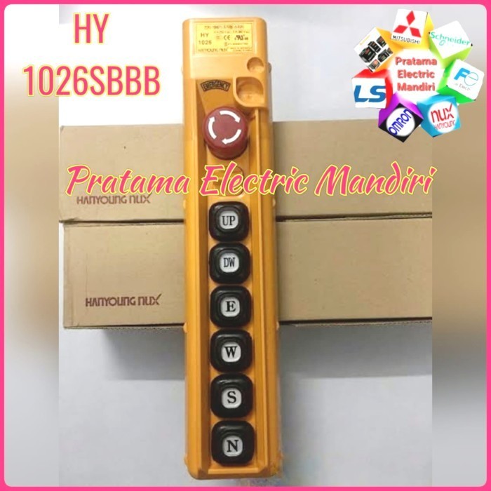 ✨Baru Hanyoung Hoist Push Button Switch Hy-1026Sbbb Hy 1026Sbbb Hy1026Sbbb Terbaru