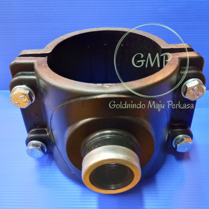 ✨Baru Clamp Saddle Pipa Hdpe 200Mm X 2 Inch Limited