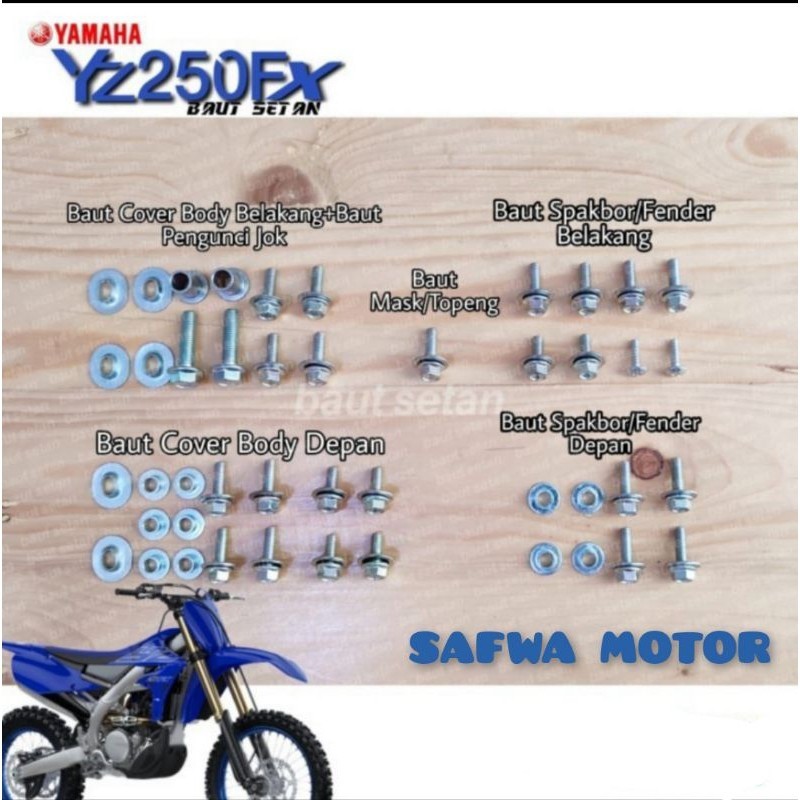 Baud lengkap full body Yamaha YZ 250