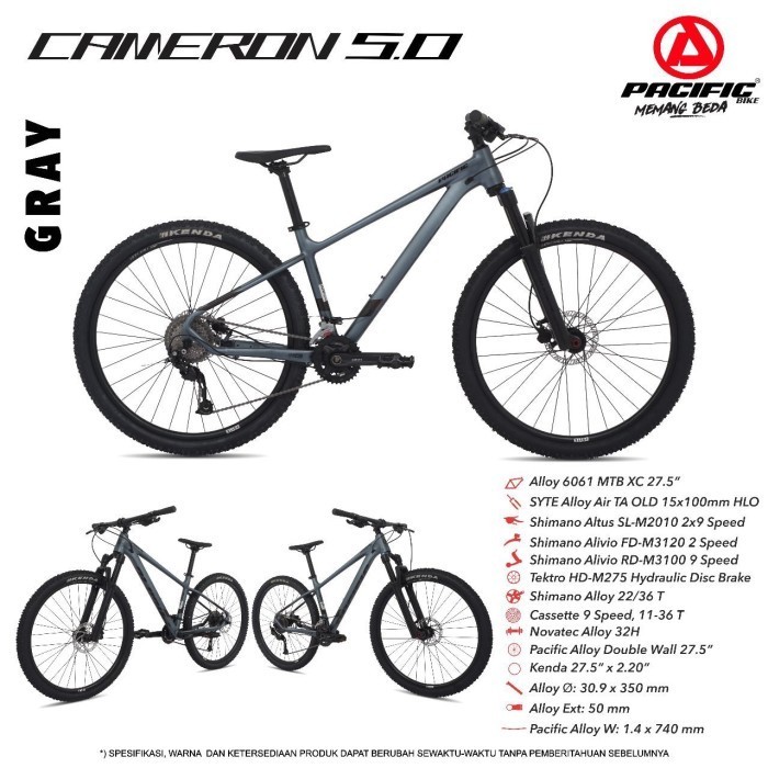 Terbaru Sepeda Mtb Pacific. Mtb Al 27,5 Pacific Cameron 5.0 ( 29 Hd ) Promo Terlaris