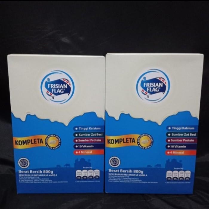 

TERBAIK FRISIAN FLAG KOMPLETA 800GR ATAU 2X400GR INSTAN