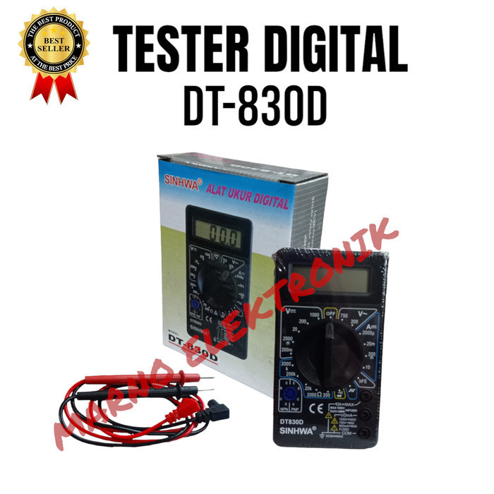 Tester Digital Dt-830D Dt830D Dt 830 D Asli Ori Original Best
