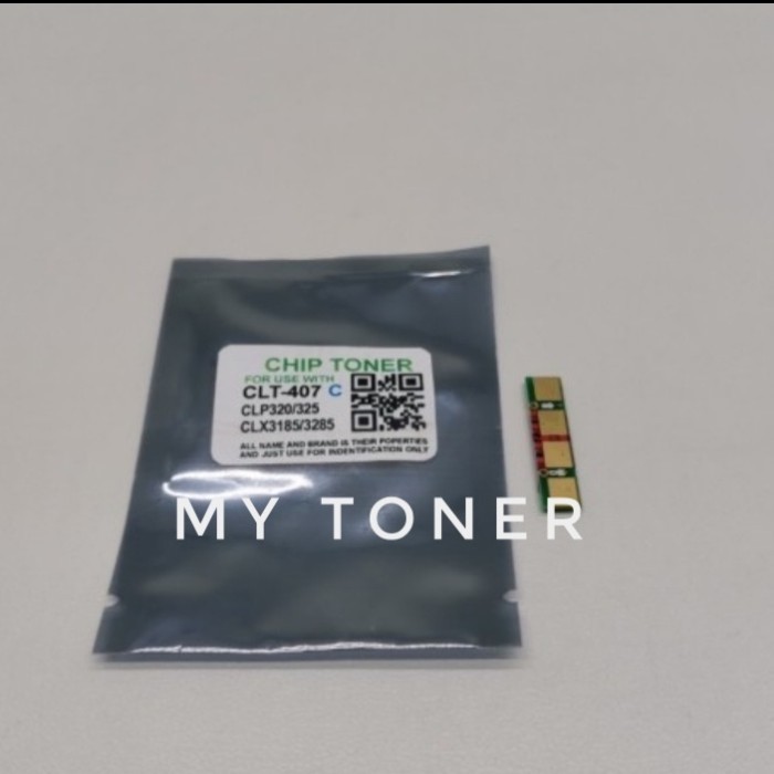 Chip Toner Clt407 Clt-407 Clp320 Clp325 Clx3185 Clx3285 Clp-320 Cyan Best
