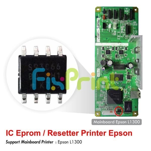 Ic Eprom Epson L1300, Ic Eeprom Epson L1300, Resetter Epson L1300 Best