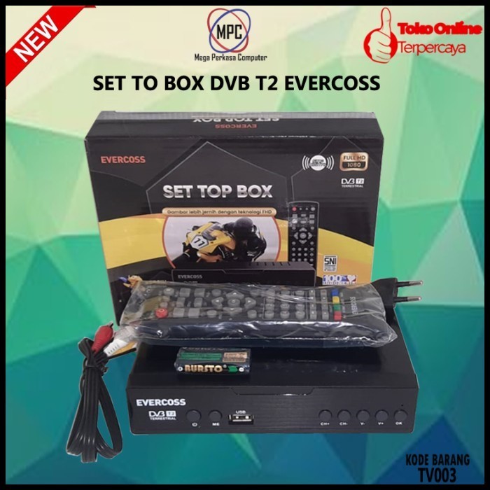 Set To Box Evercoss Dvb T2 Tv Digital Best