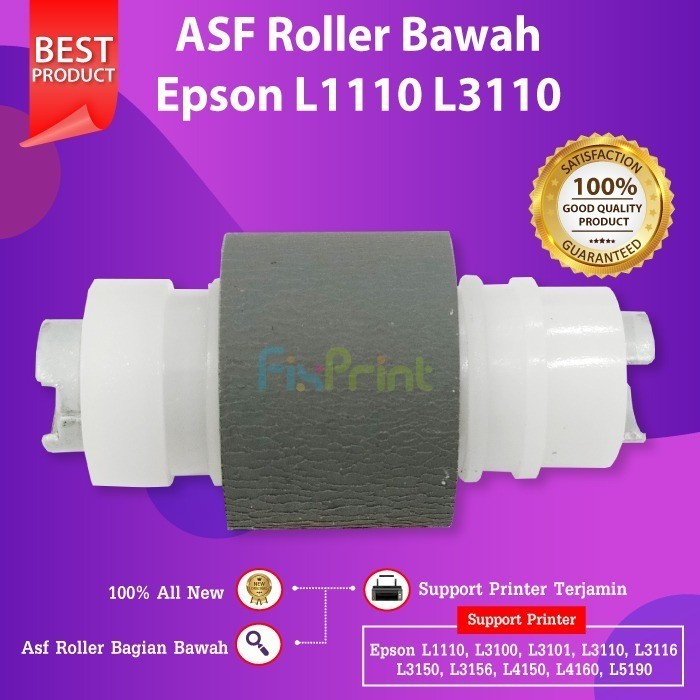 Asf Roller Bawah Epson L3110 L1110 L3150 L3156 L5190 New Original Best