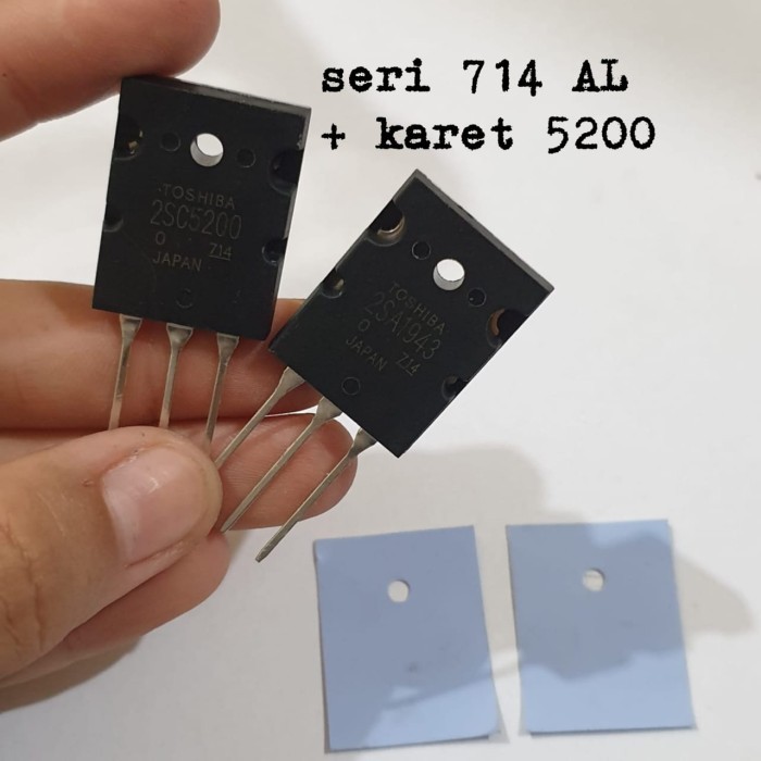 Transistor Toshiba 5200 1943 Original Seri 714 Al Best