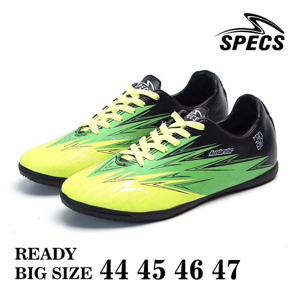 [MAD SPORT] Sepatu futsal specs accelerator ukuran besar 44 45 46 47 Futsal size jumbo