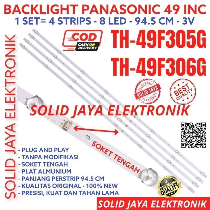 backlight lampu panasonic bl th-49f305g th-49f306g th-49f305 th-49f306 f45a
