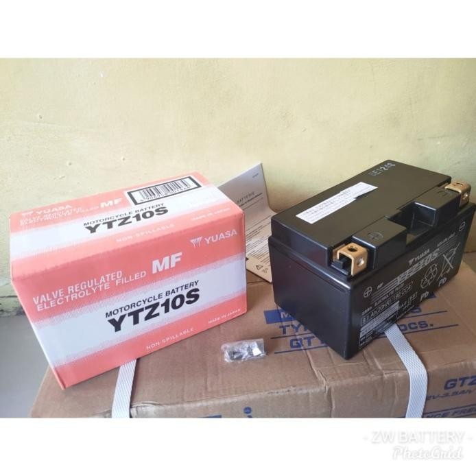 Best Yuasa Mf Ytz10S 12V 9.1 Ah Aki Motor Sport Moge 1000Cc R1 R6 Gratis Ongkir