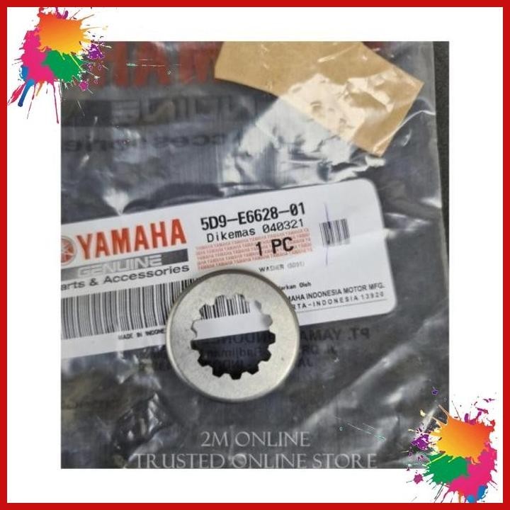 washer ring plat rumah kopling vega zr ori ygp 5d9-e6628-01 (gsy)