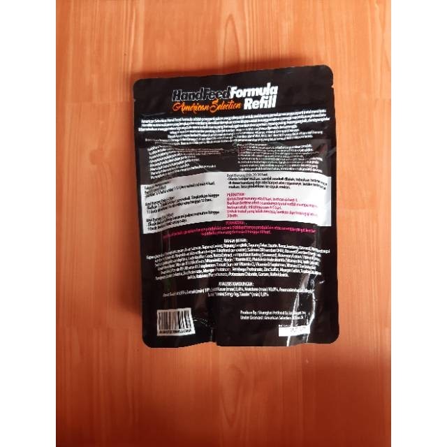 Ams Loloh Murai American Selection Handfeed Formula 450 Gram - Ams Lolohan Burung Murai