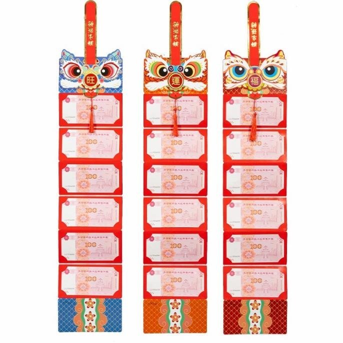 

Terbaru Angpao Barongsai Susun Angpau Lipat Premium Ampau Imlek Lipat Susun 10 Limited Edition