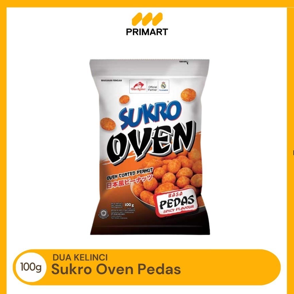 

Dua Kelinci Sukro Oven Pedas Kacang Panggang 100 gr