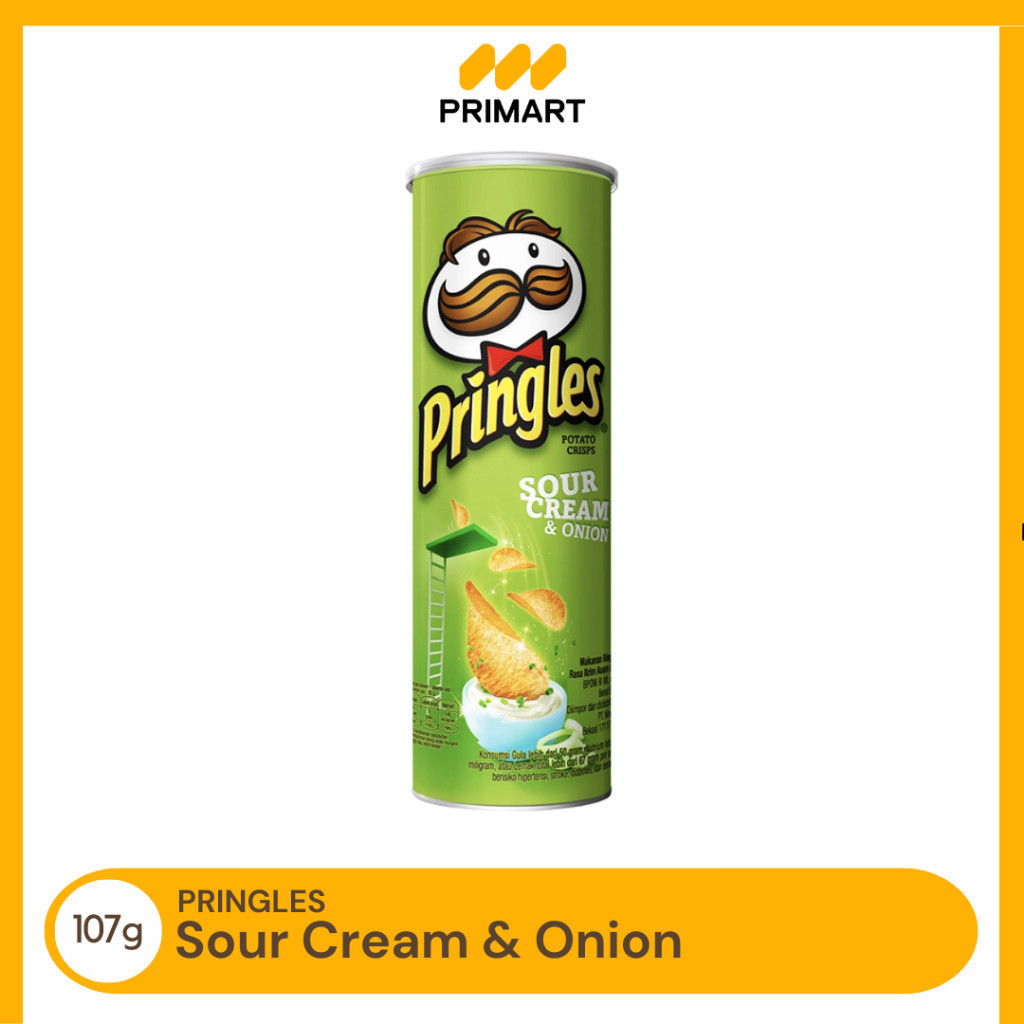 

Pringles Snack Kentang Besar Cream Onion 107 gram