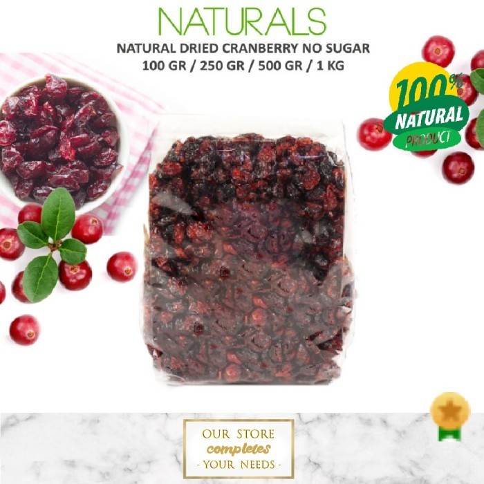 

Mazin - Dry Cranberry Buah Kering Fruit Dried Fruit Repack 1 Kg