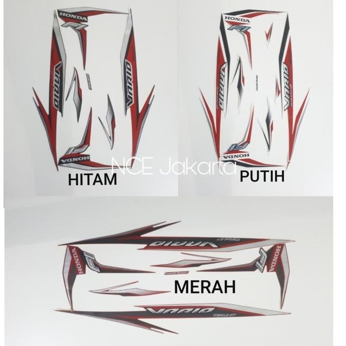 Ready Stock Stiker Striping Vario 110 Led 2016