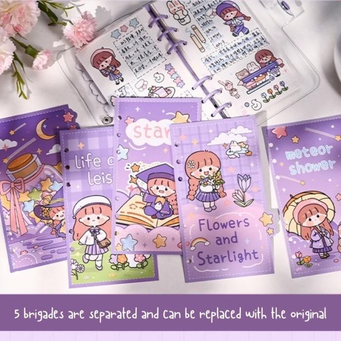 

Buku Journal Diary Set Kit Diary Book Notebook Buku Catatan Harian