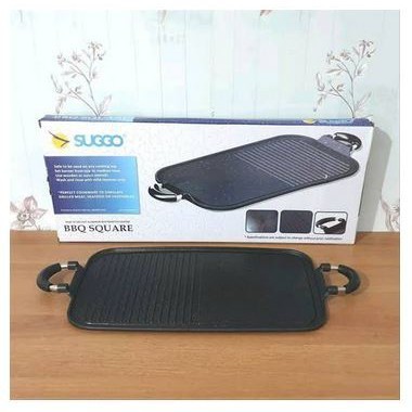 Multi Grill Pan Bbq Suggo / Wajan Panggang Serbaguna Suggo / Panggangan Daging / Alat Panggangan