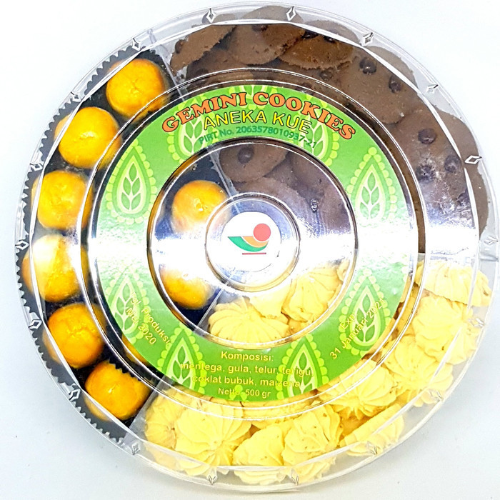 

Silahkan Order] GEMINI COOKIES ANEKA KUE 500gr NASTAR SEMPRIT COOKIES KUKIS LEBARAN