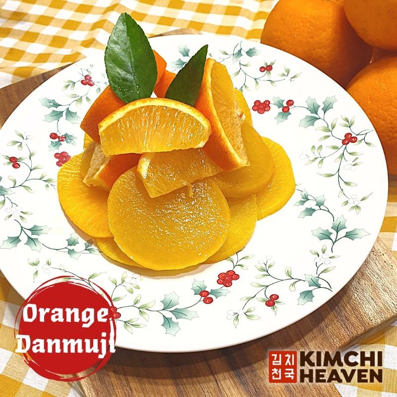 

300G Danmuji Acar Lobak Kuning Slice