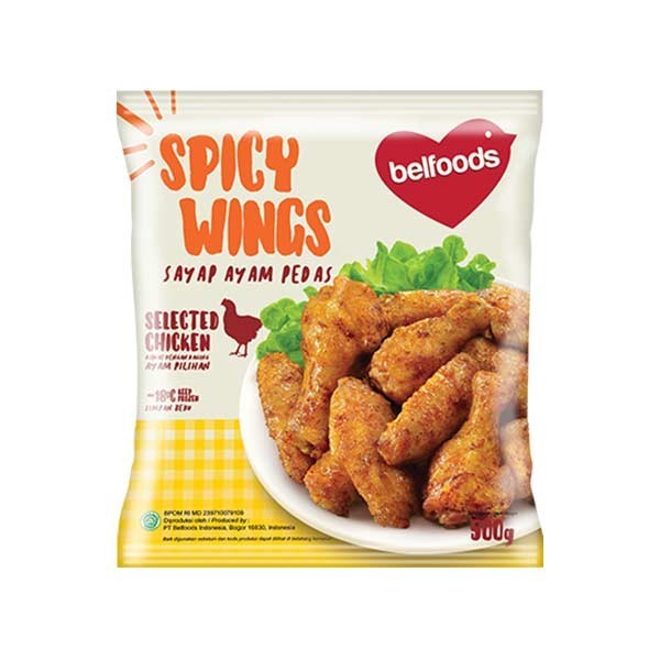 

BELFOODS FAVORITE SPICY WINGS 500 GR