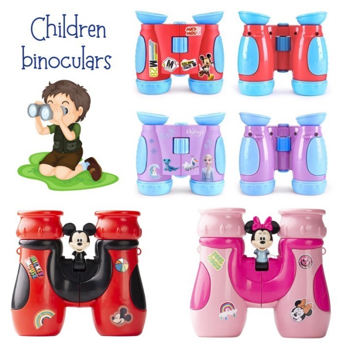 Mainan Edukasi Anak Teropong Disney Mickey Mouse Original Binocular