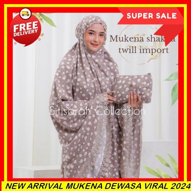 Gamis Bkk Import Premium Model Terbaru Mukena Dewasa Premium Katun Rayon Twill Full Renda Premium Ju