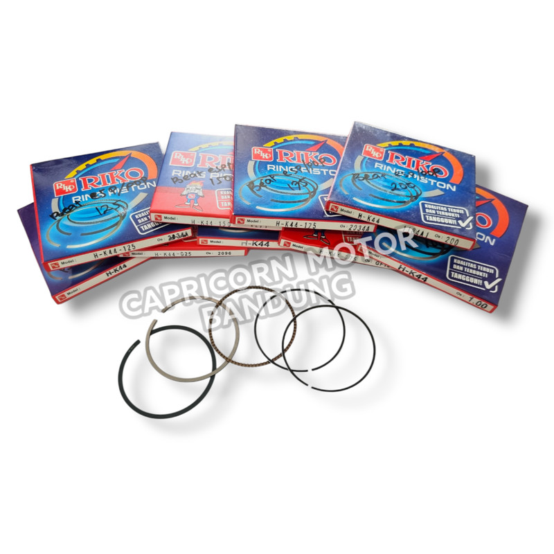 Ring Piston Seher NEW BEAT ESP POP SCOOPY ESP 110 RIKO oversize STD 25 50 75 100 125 150 175 200