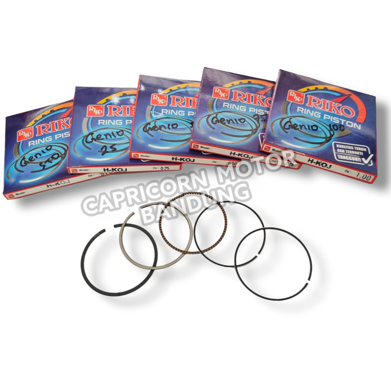 Ring Piston Seher GENIO ALL NEW BEAT 2020 RIKO oversize STD 25 50 75 100