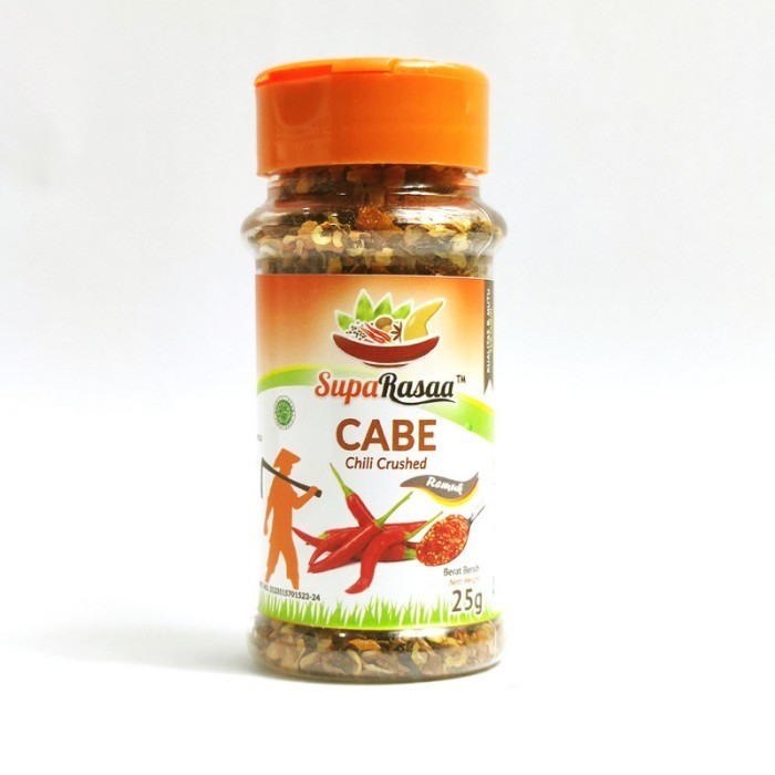 

_^_^_^] Cabe Crushed SupaRasaa Botol 25Gr