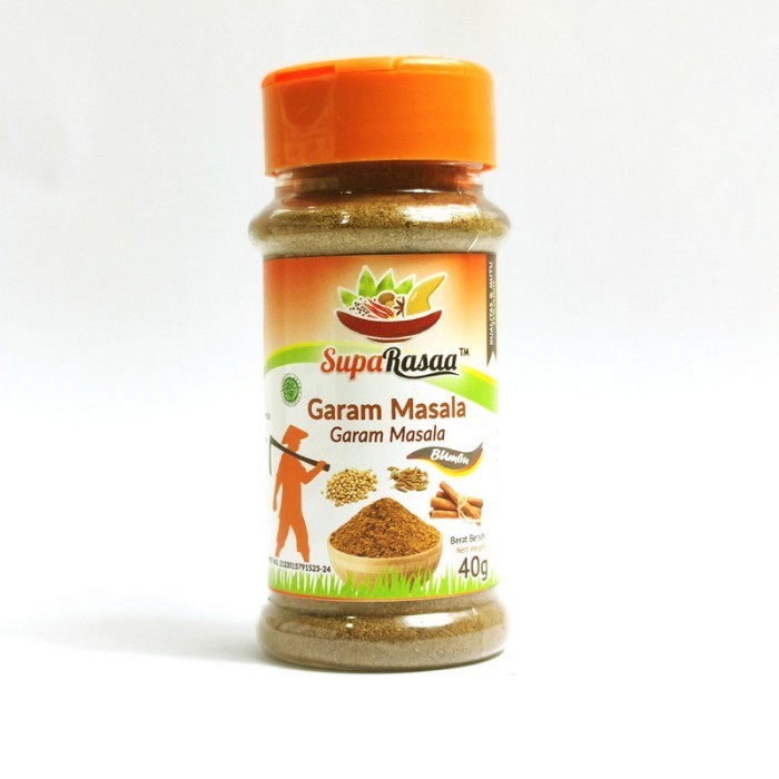 

,,,,,,,] Garam Masala Bubuk SupaRasaa Botol 40Gr
