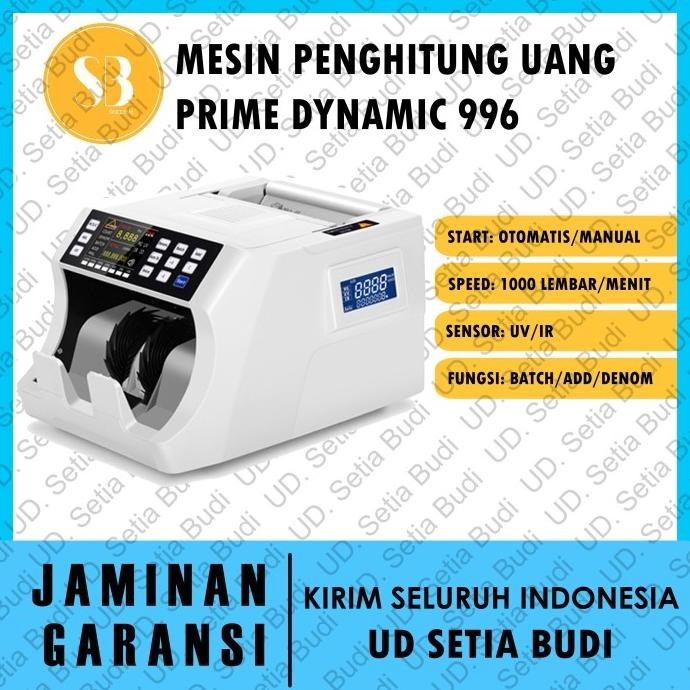 

TERBARU - Mesin Hitung Uang Prime Dynamic 996 Asli dan Bergaransi